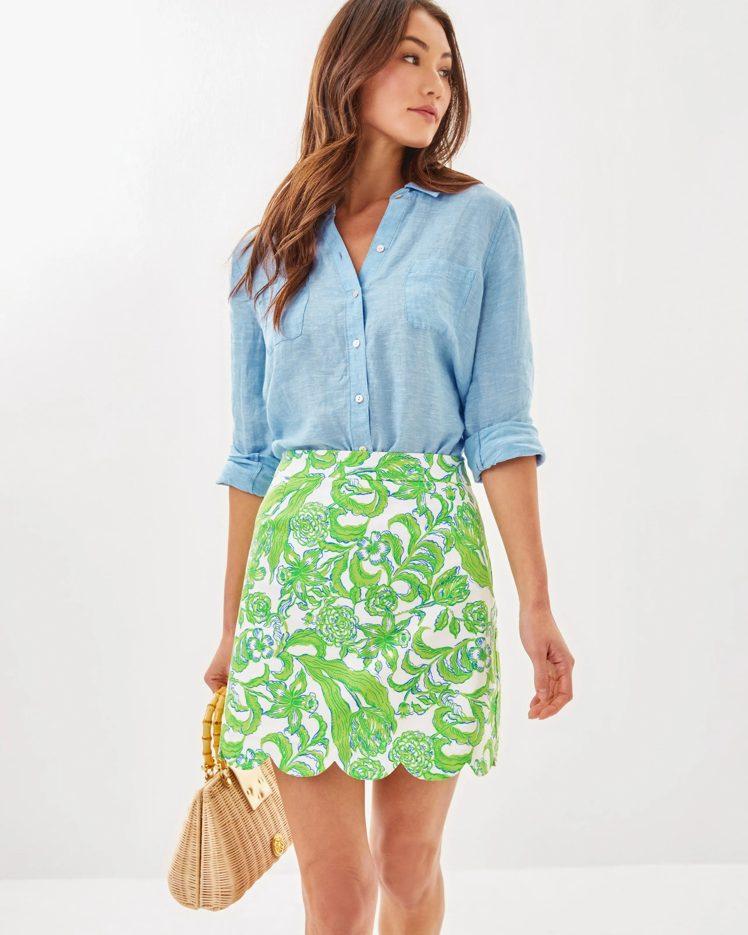 Tropper Mini Skirt