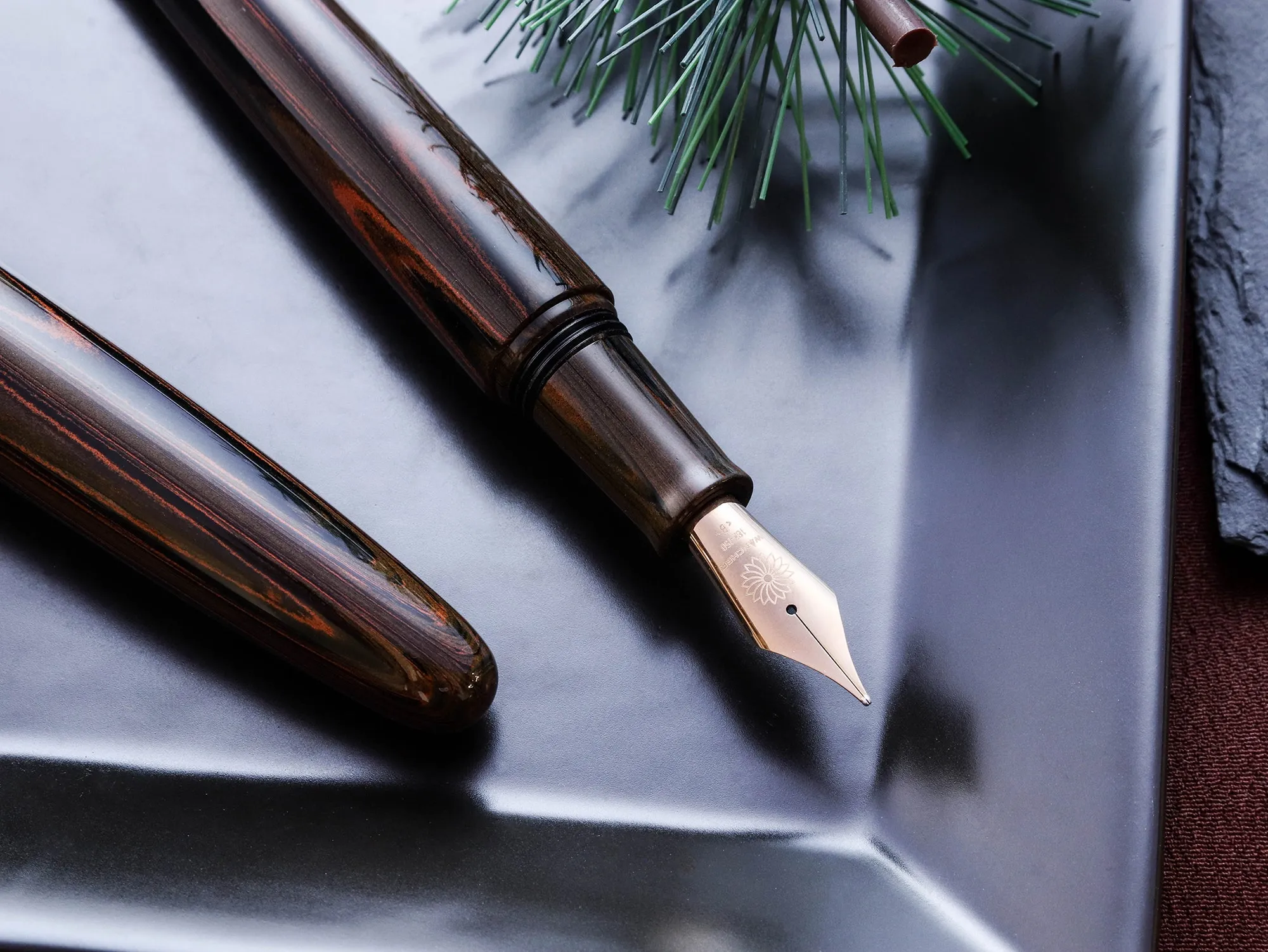 True Ebonite - Marble Brown