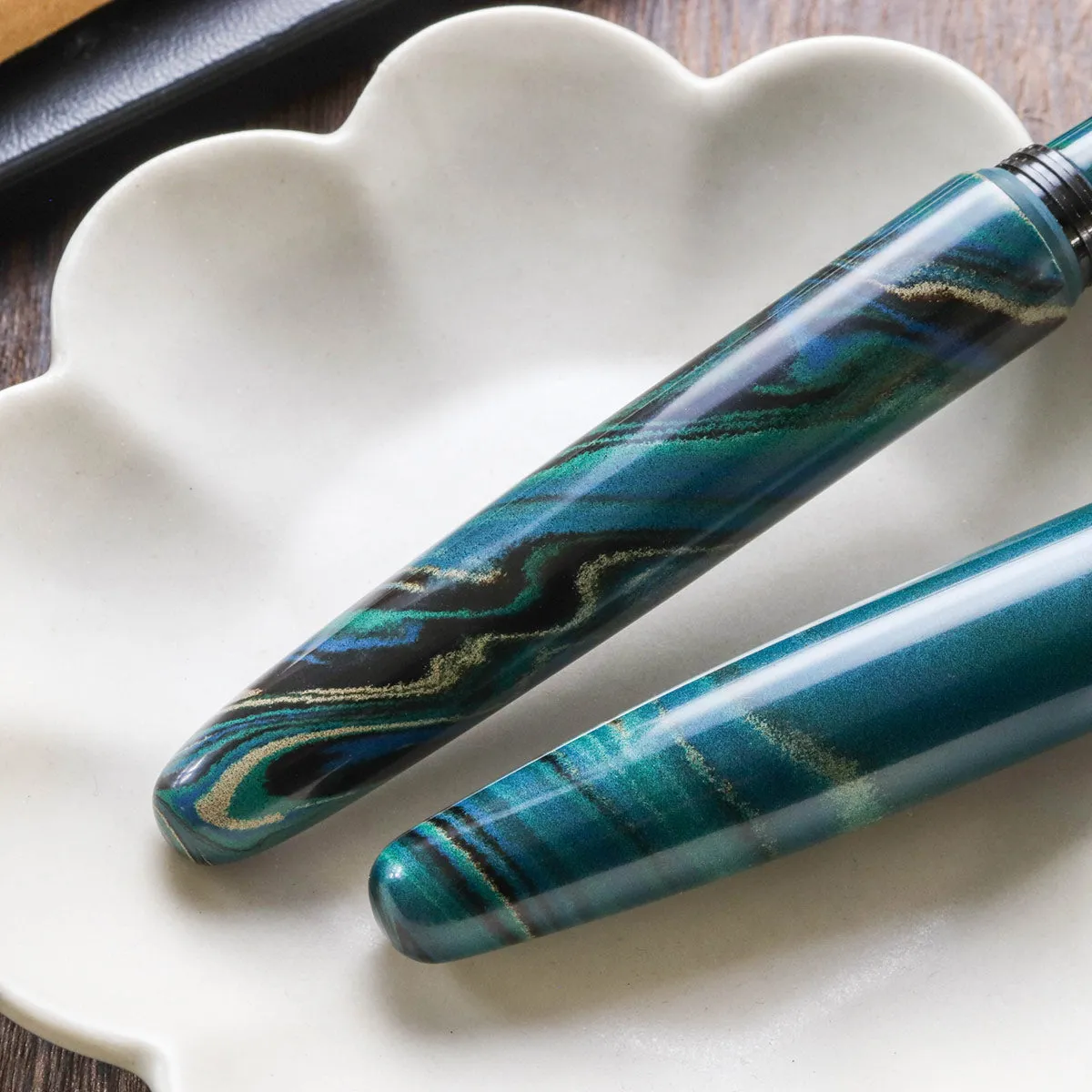True Ebonite - Marble Green