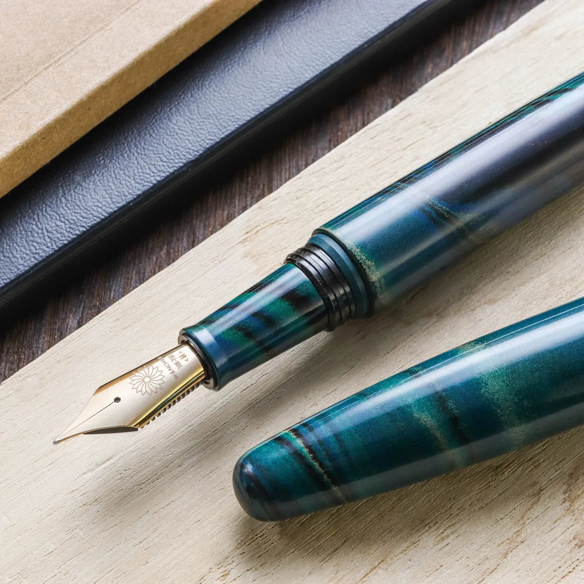 True Ebonite - Marble Green