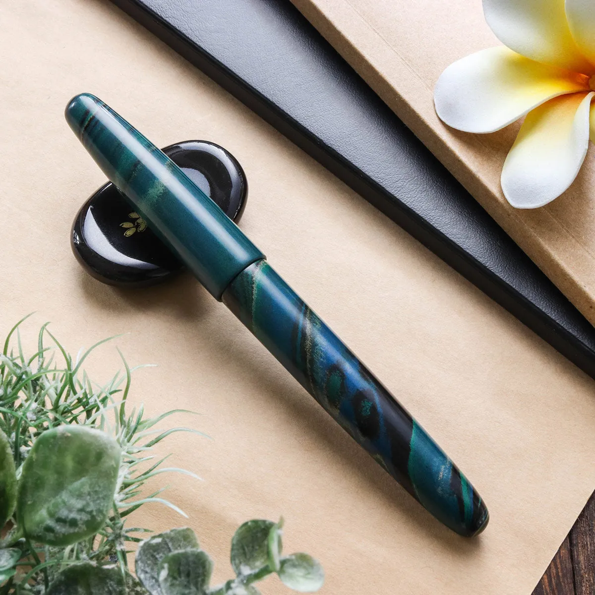 True Ebonite - Marble Green