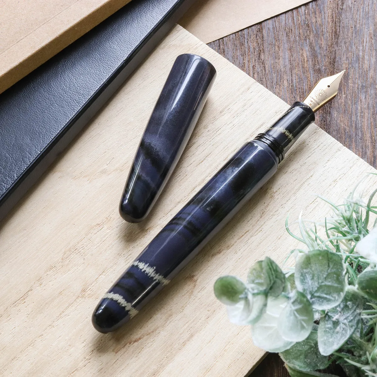 True Ebonite - Marble Purple Gray