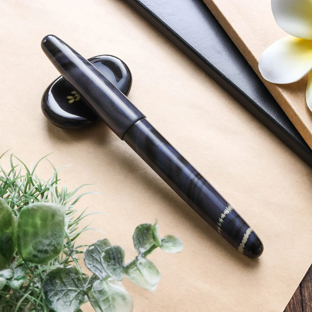 True Ebonite - Marble Purple Gray