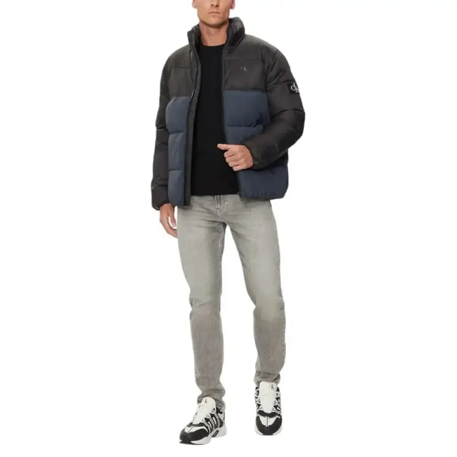 Two Tone Puffer Jacket