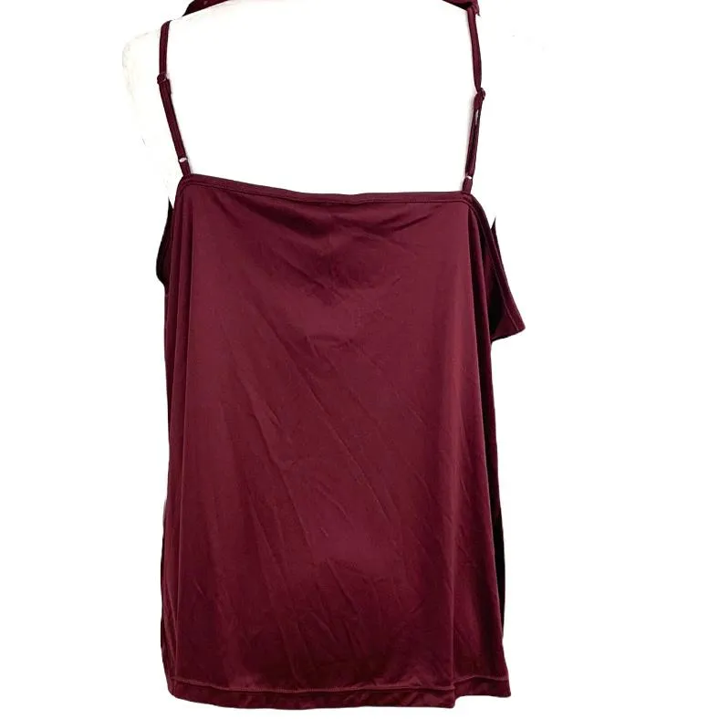 V-Neck Swiss Dot Top Plus Size Women's Blouses