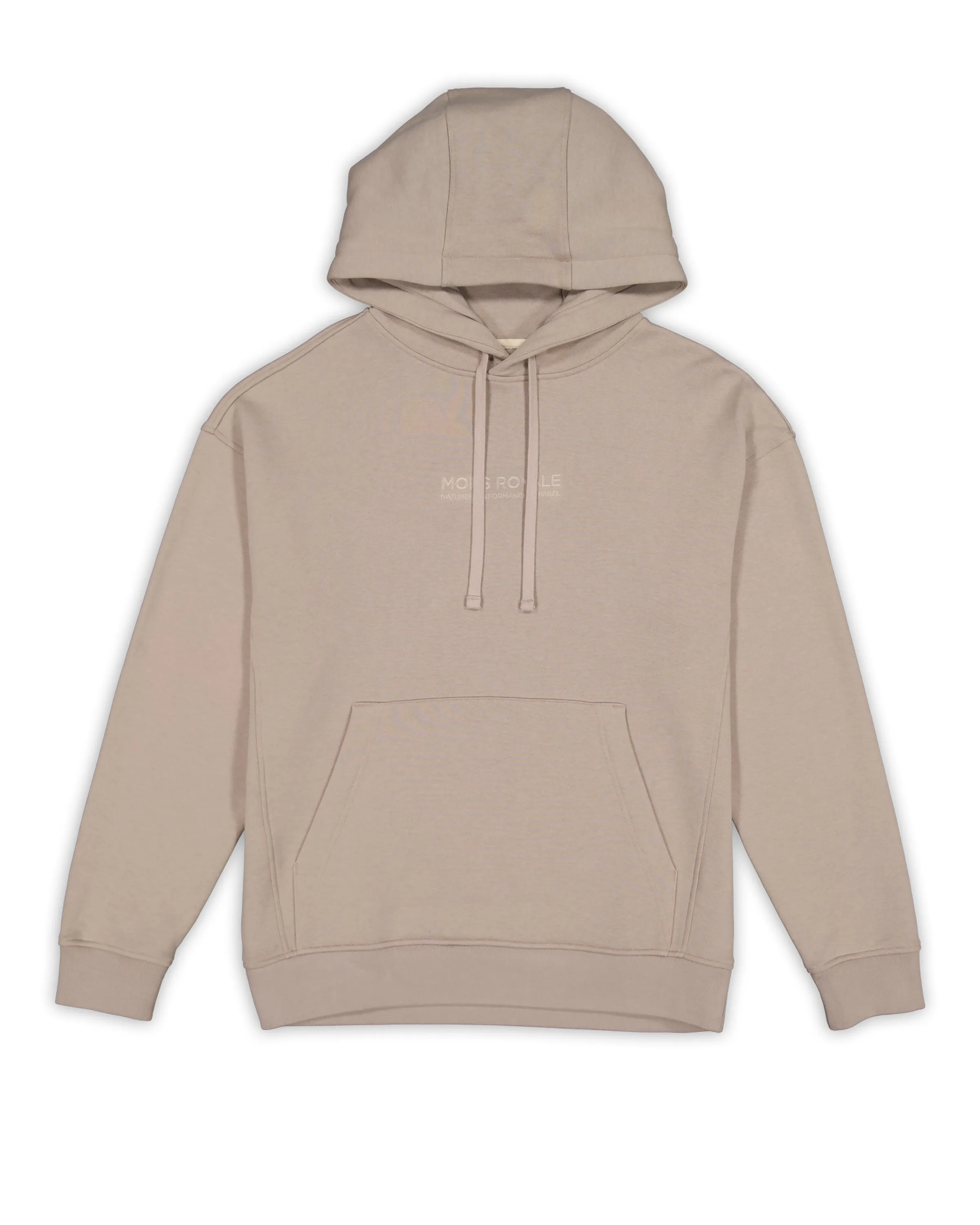 Verdant Merino Organic Cotton Hoody - Taupe