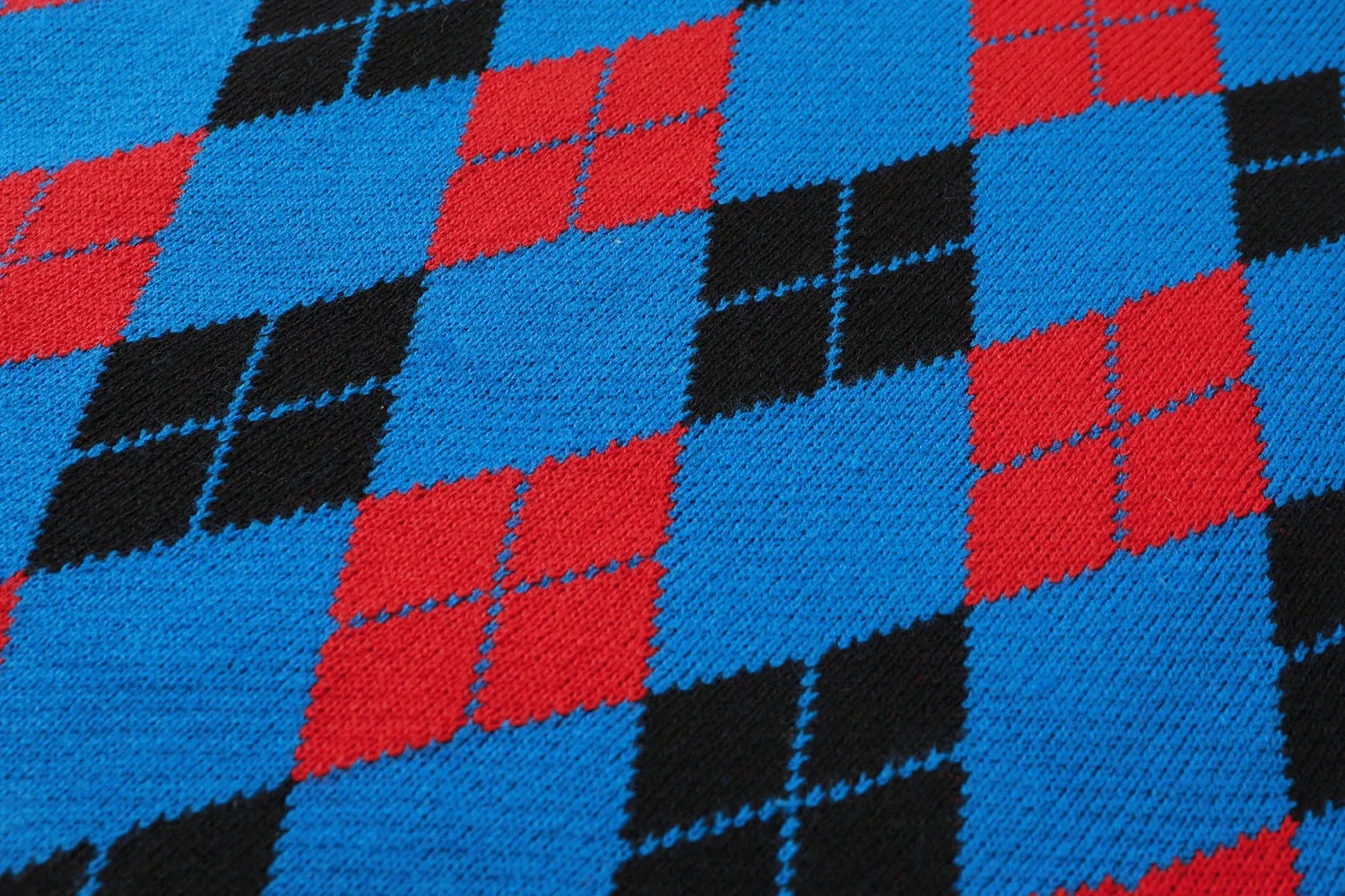 Vintage Argyle Plaid Sweater