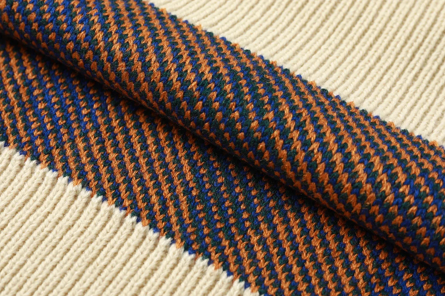 Vintage Argyle Plaid Sweater