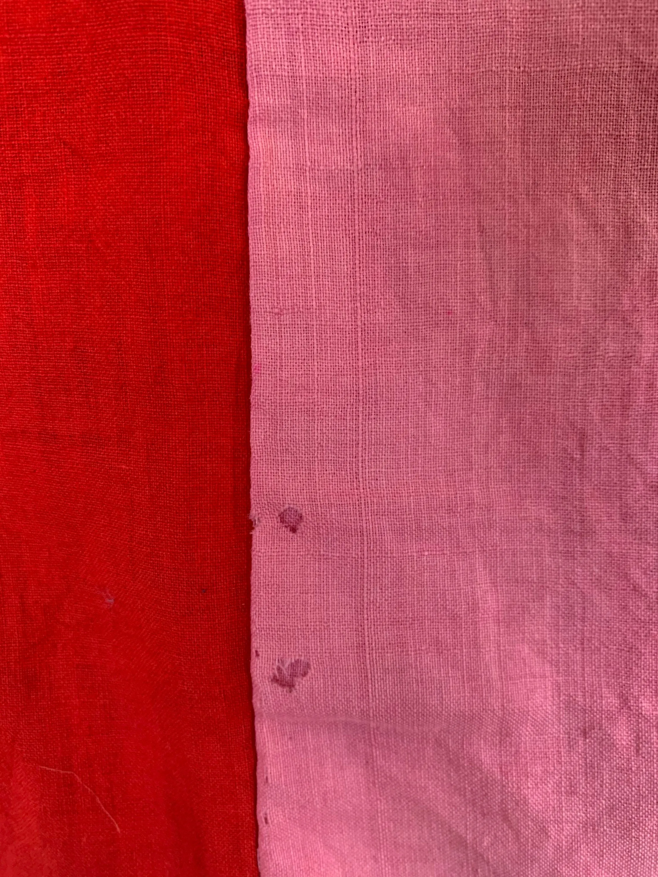 Vintage Hand-sewn Japanese Ikat Kimono