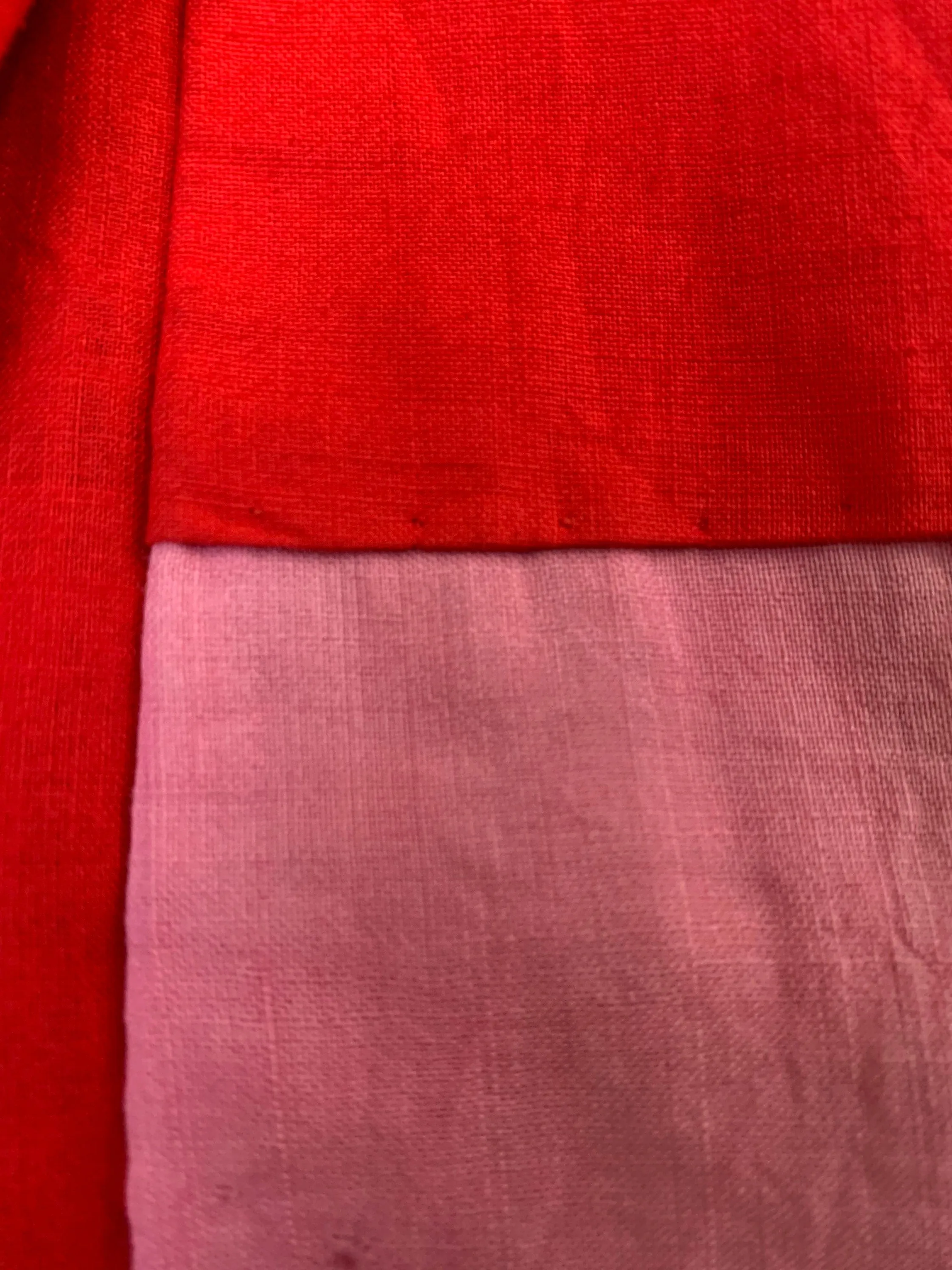 Vintage Hand-sewn Japanese Ikat Kimono