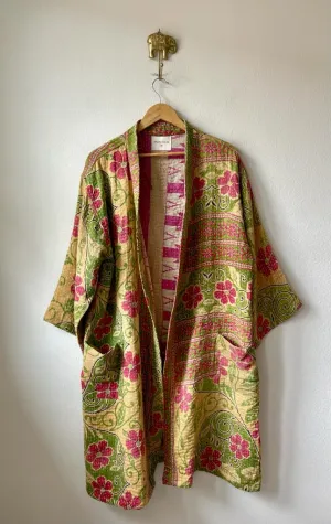Vintage Kantha Kimono