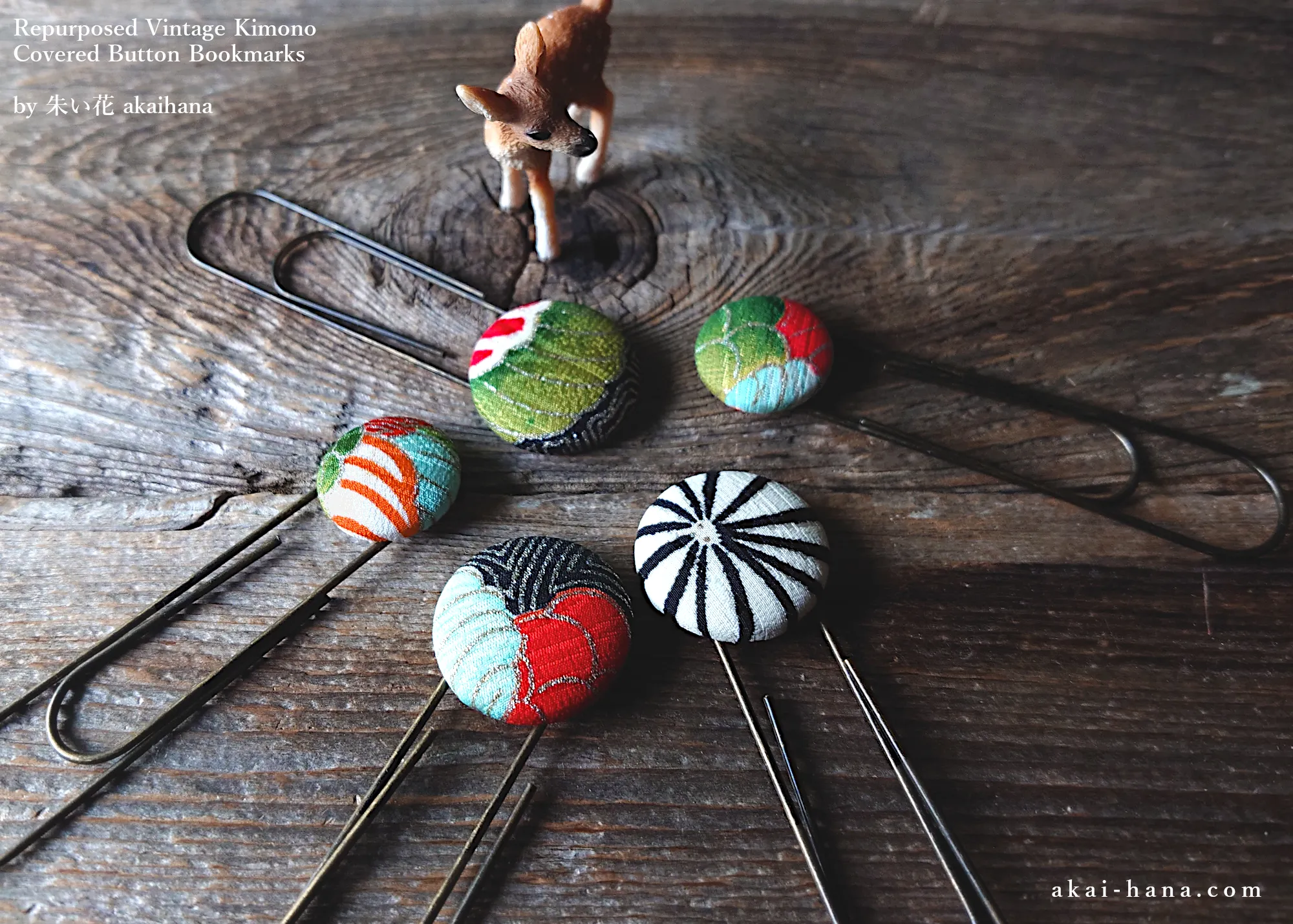 Vintage Kimono Bookmarks ⦿sbvk0001