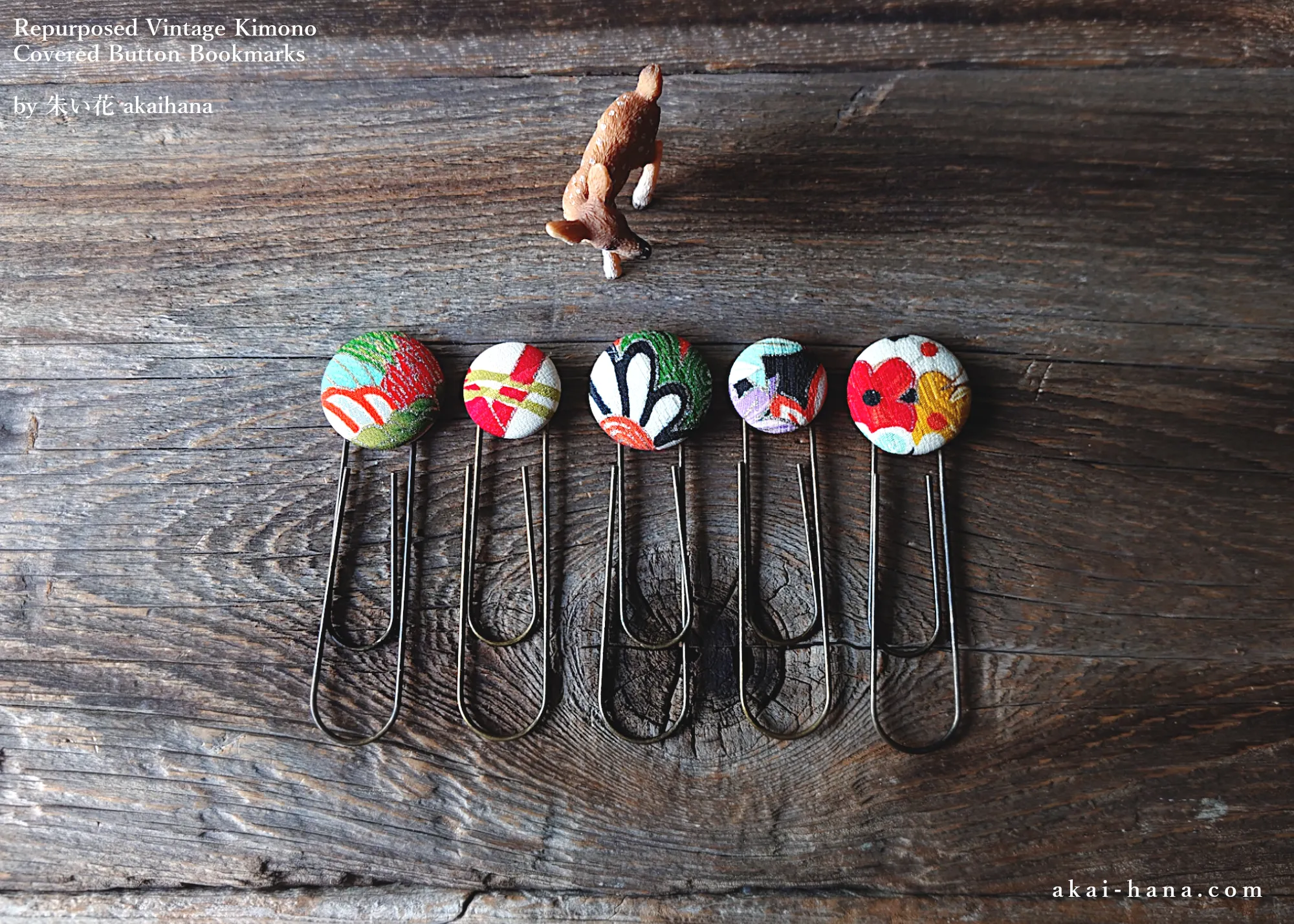 Vintage Kimono Bookmarks ⦿sbvk0003