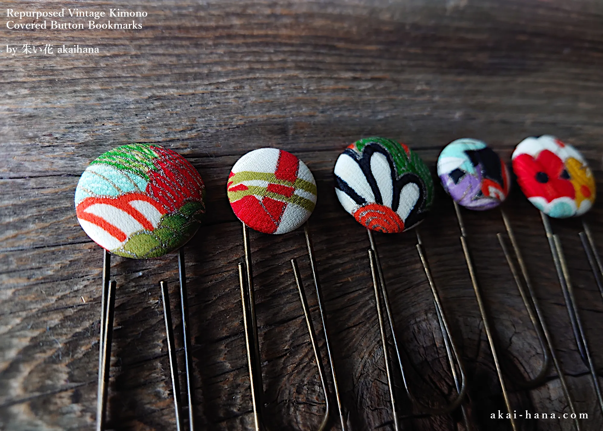 Vintage Kimono Bookmarks ⦿sbvk0003