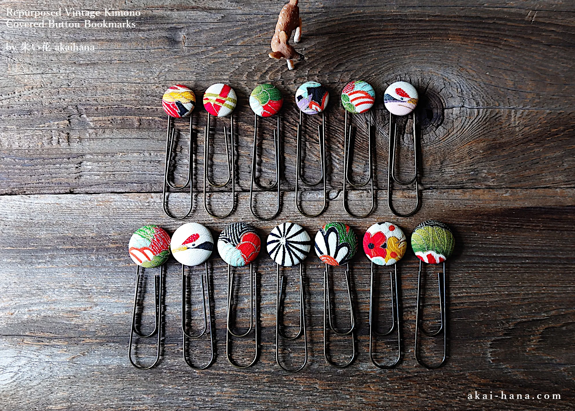 Vintage Kimono Bookmarks ⦿sbvk0003