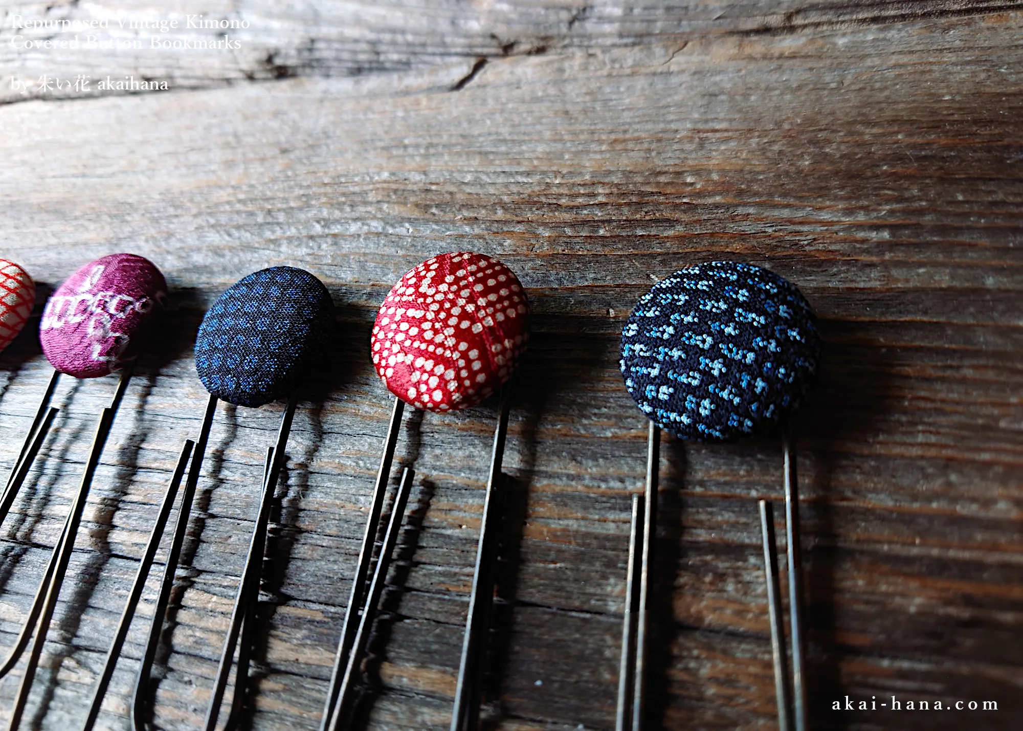 Vintage Kimono Bookmarks ⦿sbvk0004-8