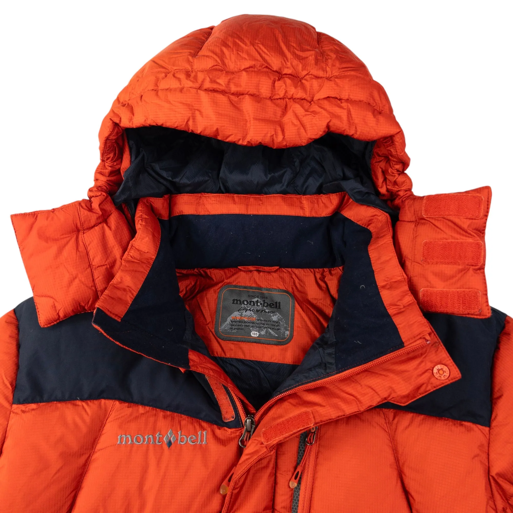 Vintage Montbell Zip Up Puffer Jacket Size L