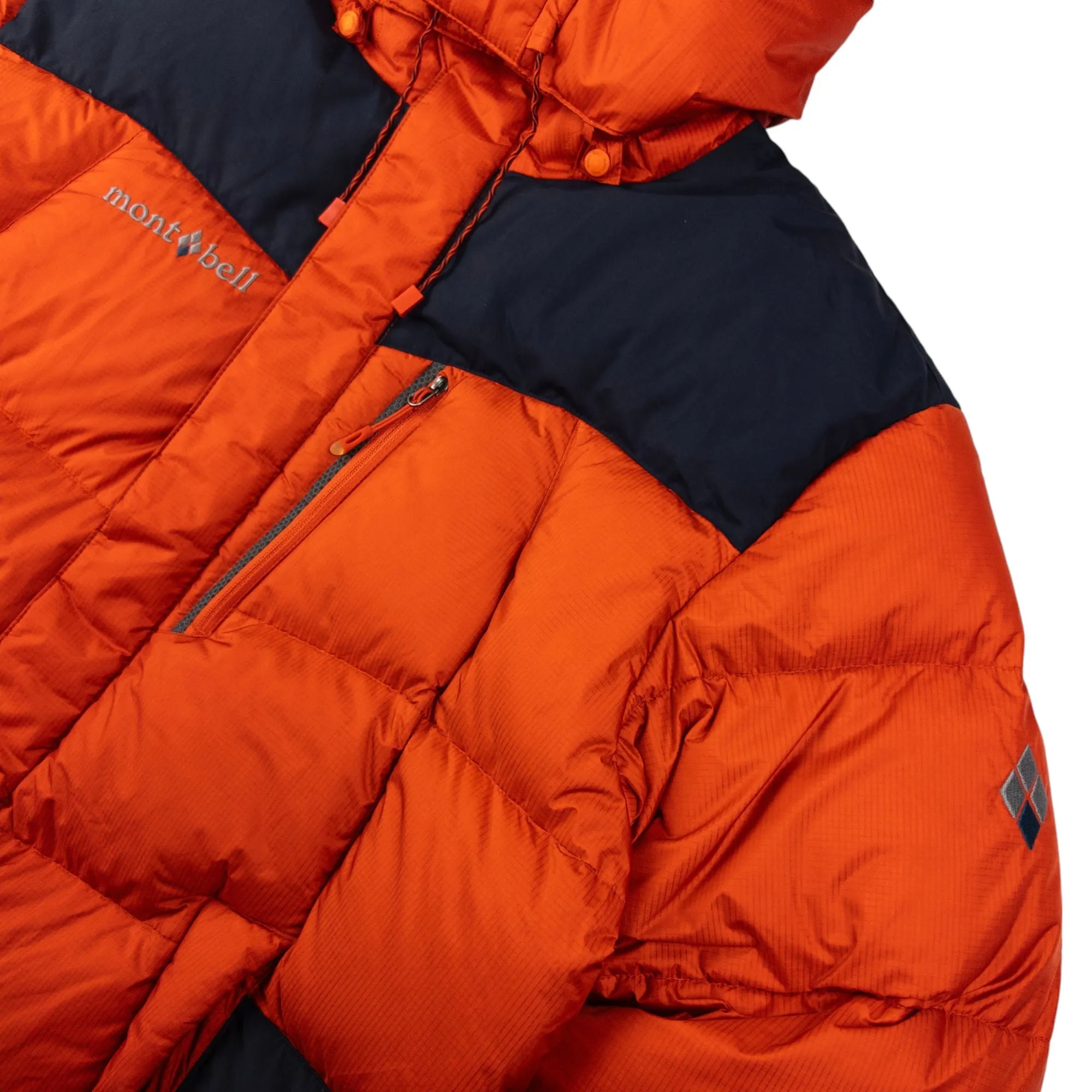 Vintage Montbell Zip Up Puffer Jacket Size L