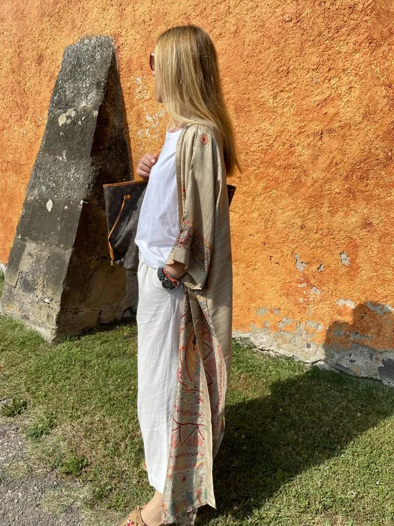 Vintage Silk Kimono