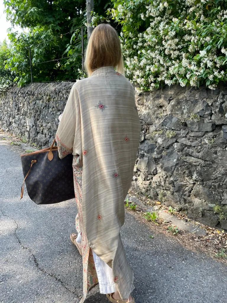 Vintage Silk Kimono