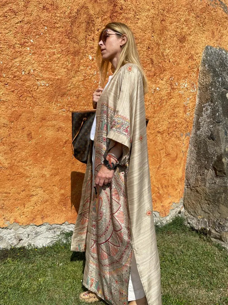 Vintage Silk Kimono
