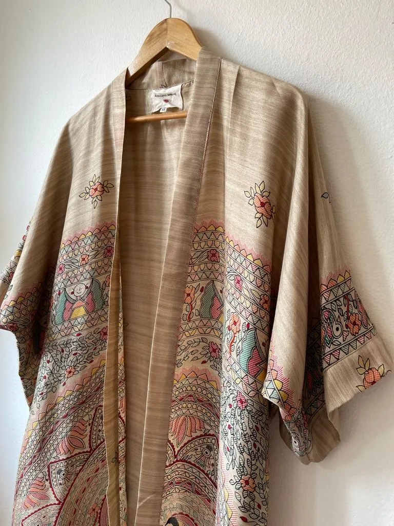 Vintage Silk Kimono