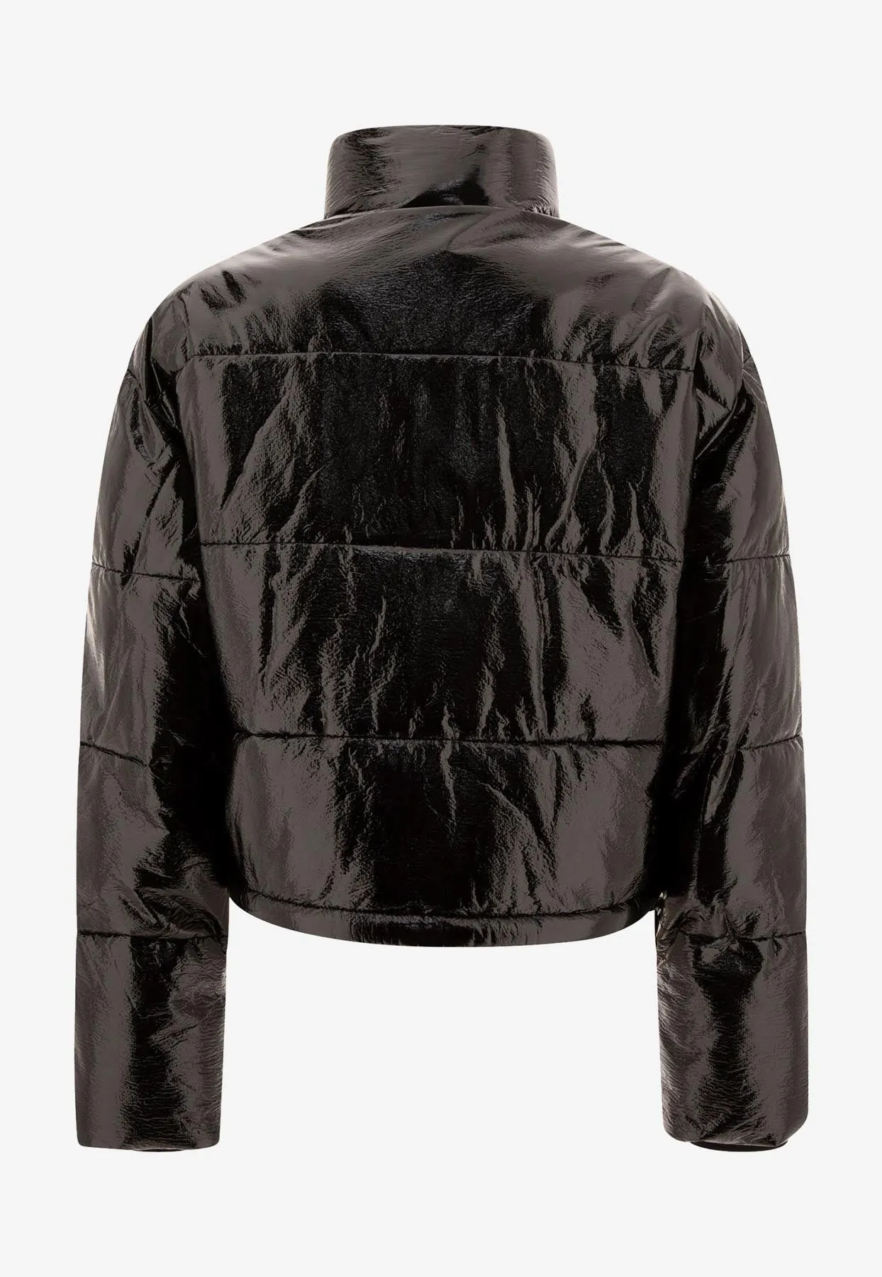 Vinyl Puffer Jacket