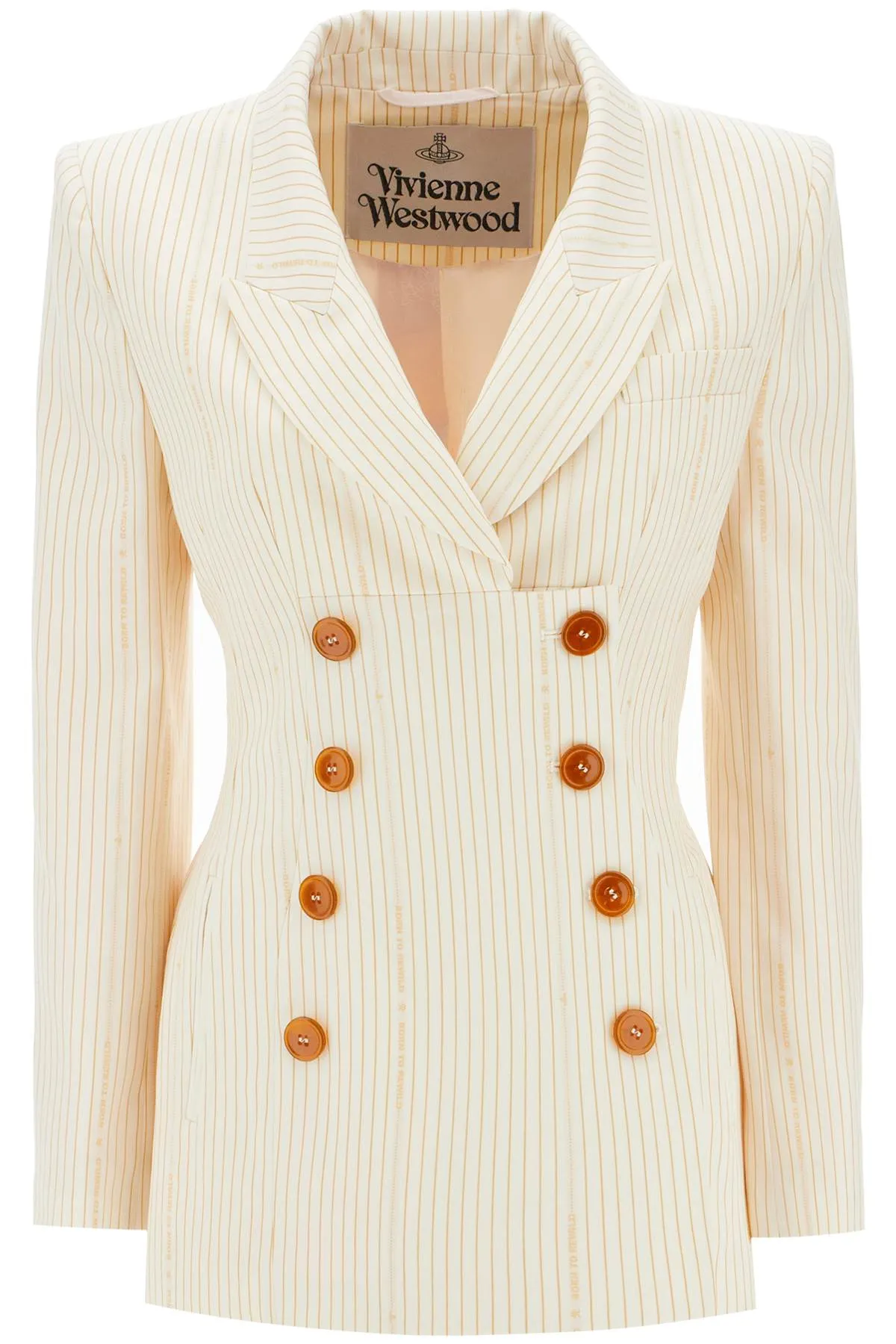 Vivienne westwood double-breasted shaped jacket