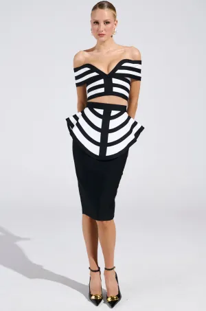 WAITING FOR YOU MIDI SKIRT