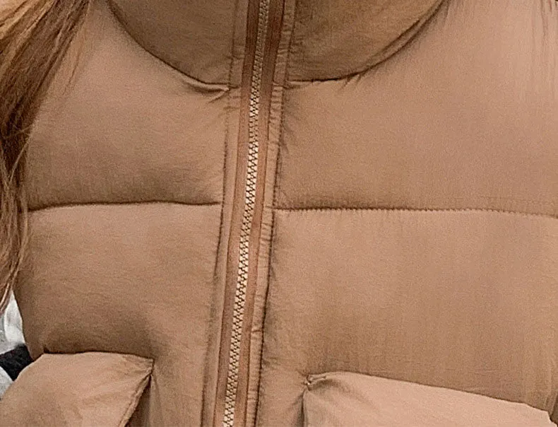 Water-resistant and Windproof Zip-up Quilted Puffer Vest