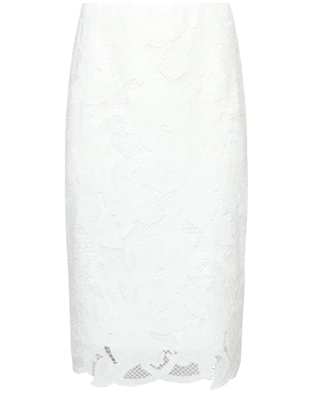 White Eyelet Nala Skirt