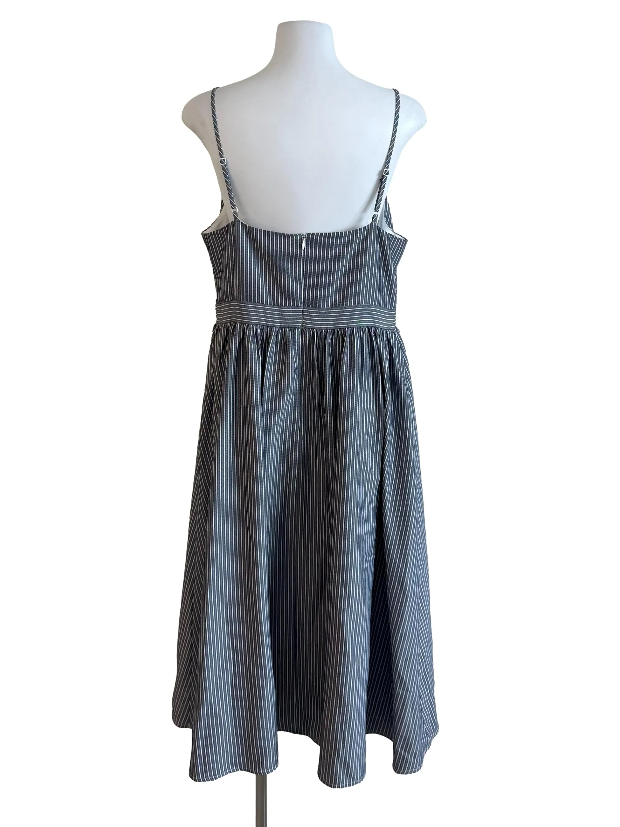 White Plain Sheath Skirt