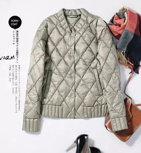 Winter Puffer Jackets Coat Short