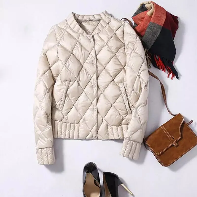 Winter Puffer Jackets Coat Short