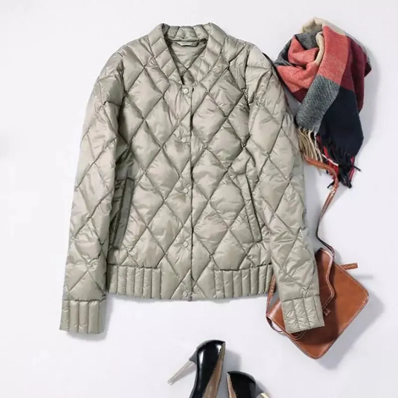 Winter Puffer Jackets Coat Short