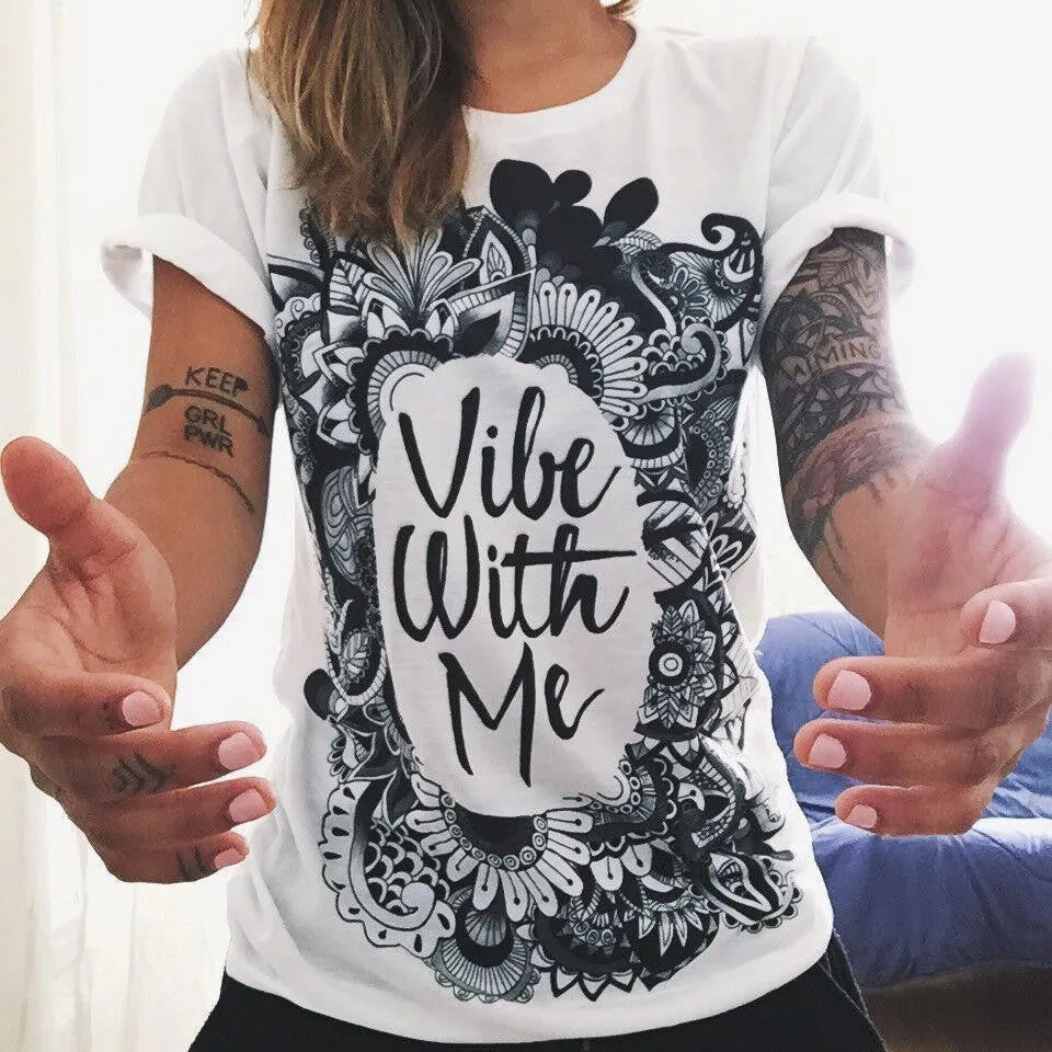 women short sleeve o-neck ladies wild blouse shirts