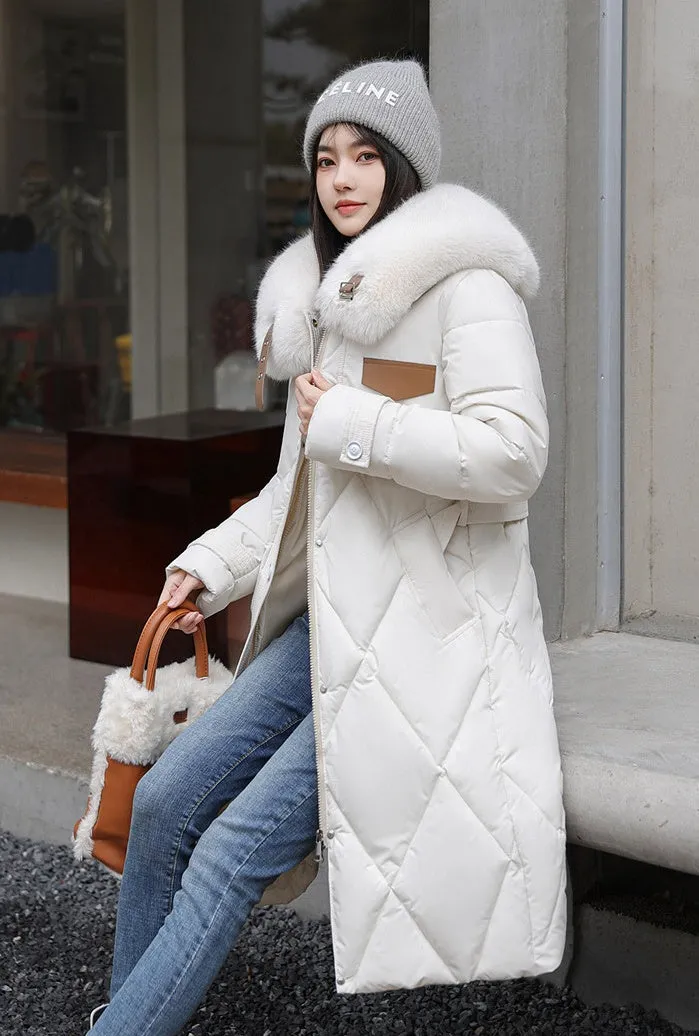 Women's Comfortable and Warm Puffer Jacket with Big Pockets