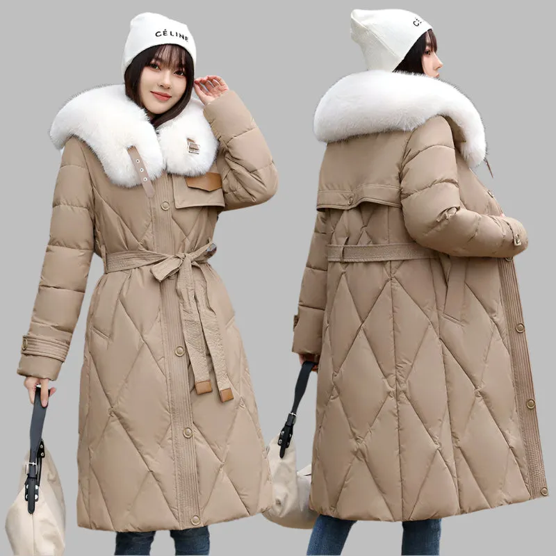 Women's Comfortable and Warm Puffer Jacket with Big Pockets
