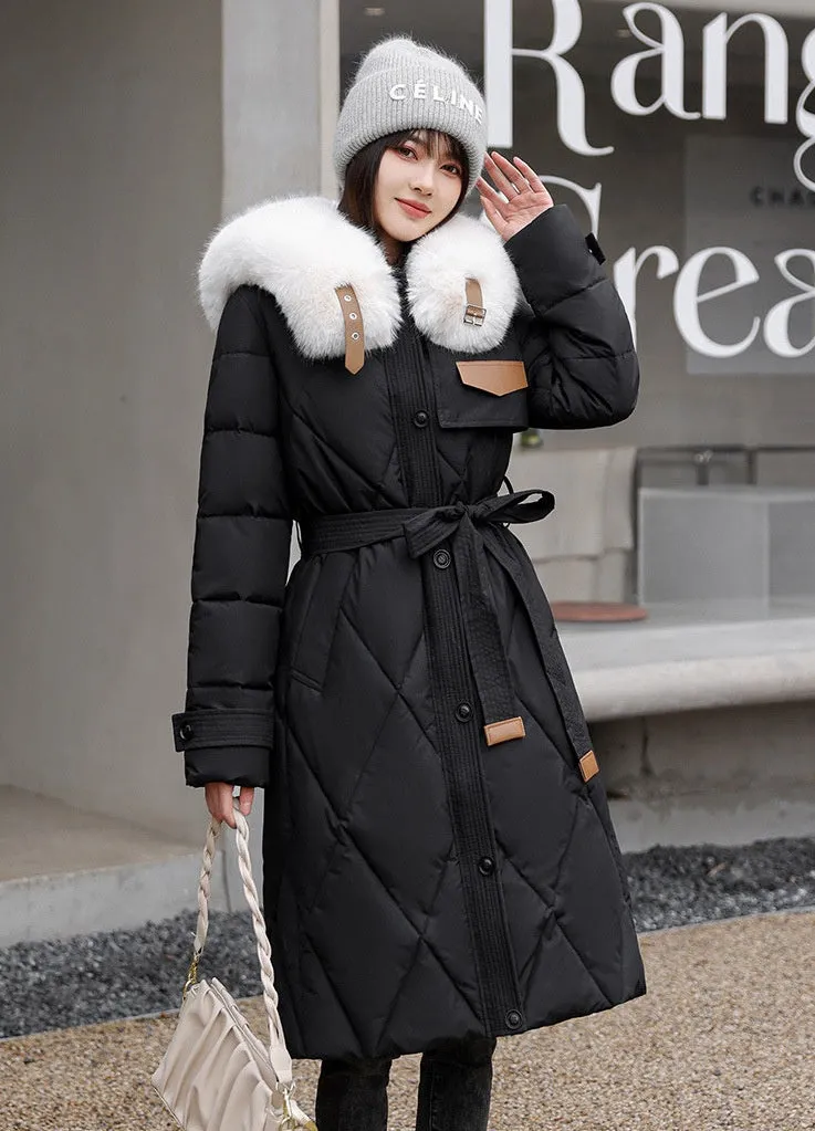 Women's Comfortable and Warm Puffer Jacket with Big Pockets