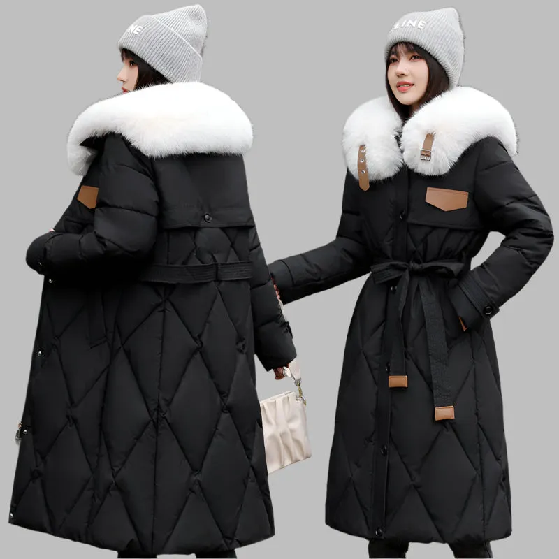 Women's Comfortable and Warm Puffer Jacket with Big Pockets