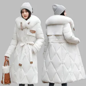 Women's Comfortable and Warm Puffer Jacket with Big Pockets