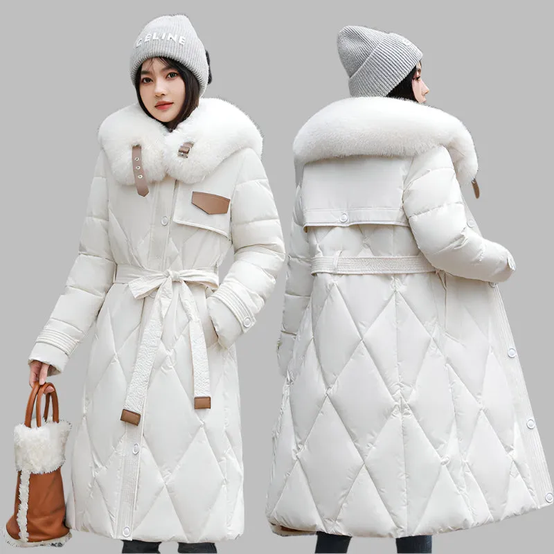 Women's Comfortable and Warm Puffer Jacket with Big Pockets
