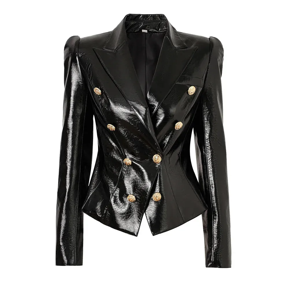 Women’s Leather Slim Fit Jacket