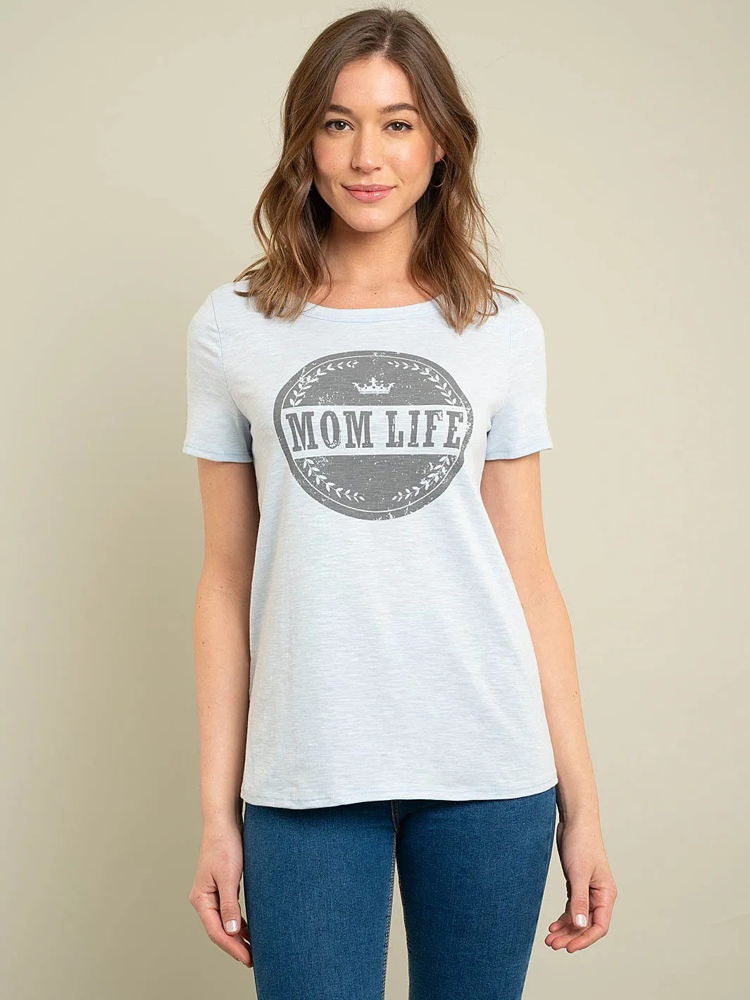 WOMEN'S MOM LIFE TOP
