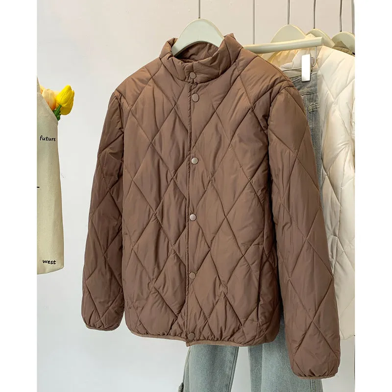 Women's Stylish Windproof Puffer Jacket for Casual Wear
