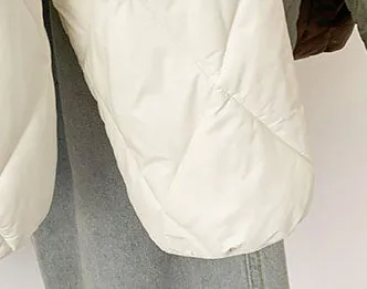 Women's Stylish Windproof Puffer Jacket for Casual Wear