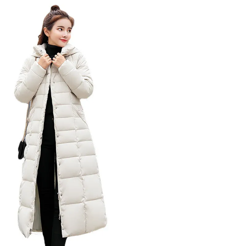 Women's Thickened Quilted Puffer Coat Windproof and Stain-Resistant