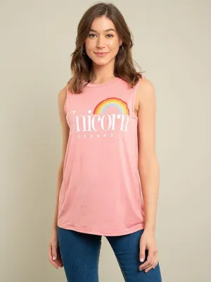 WOMEN'S UNICORN GRAPHIC TOP