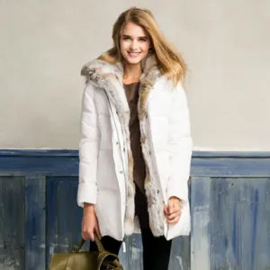 Women's Winter Puffer Parka Jacket | Hood
