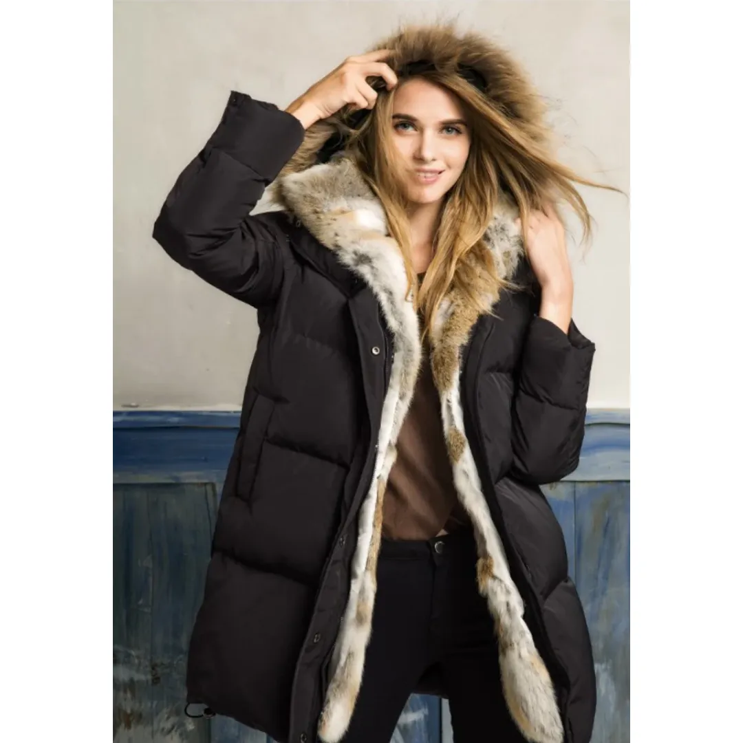 Women's Winter Puffer Parka Jacket | Hood